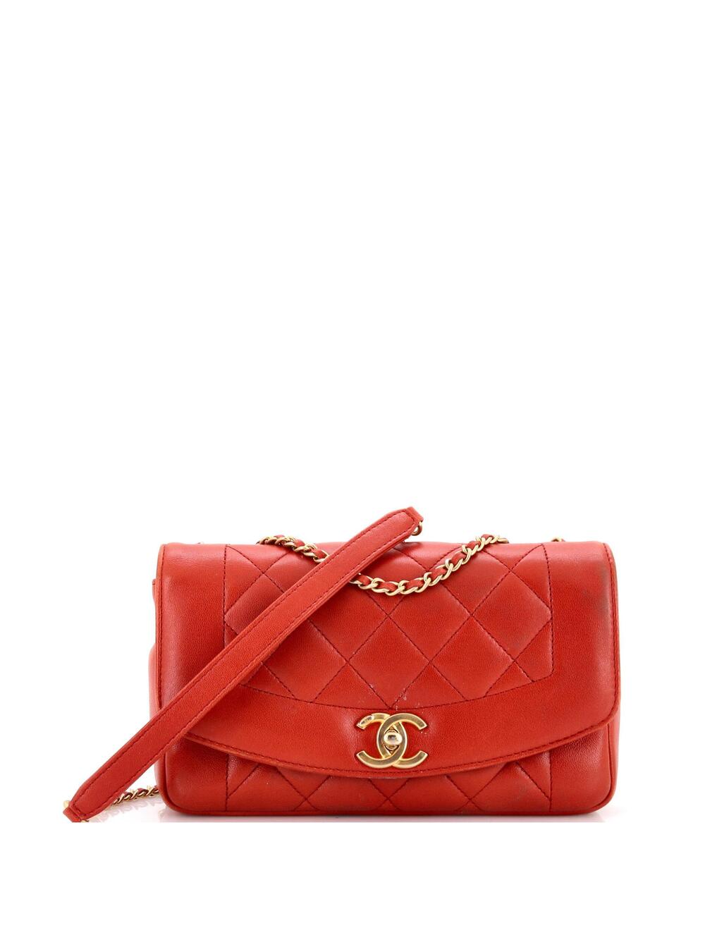Chanel Vintage Diana Flap Bag Quilted #241413C47B